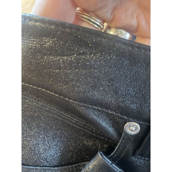 NWT RtA Kiki Flared Leather Cropped Shiny Pants Size 26 - Picture 10 of 15